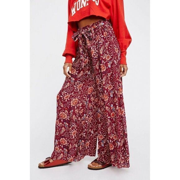 NEW FREE PEOPLE FP ONE Sz S MOONLIGHT GARDEN WIDE - Picture 2 of 5